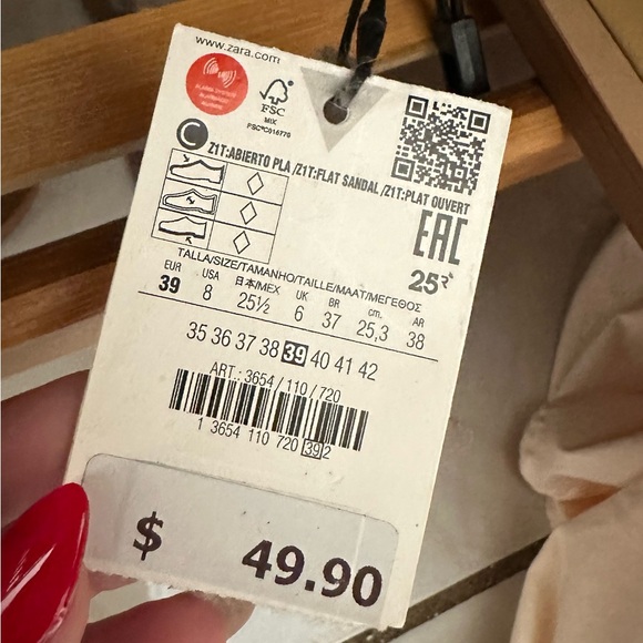 Zara Spike Sandals - Picture 2 of 2